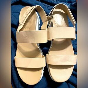 Cole Haan Zerogrand Wedge Slide Sandals 10